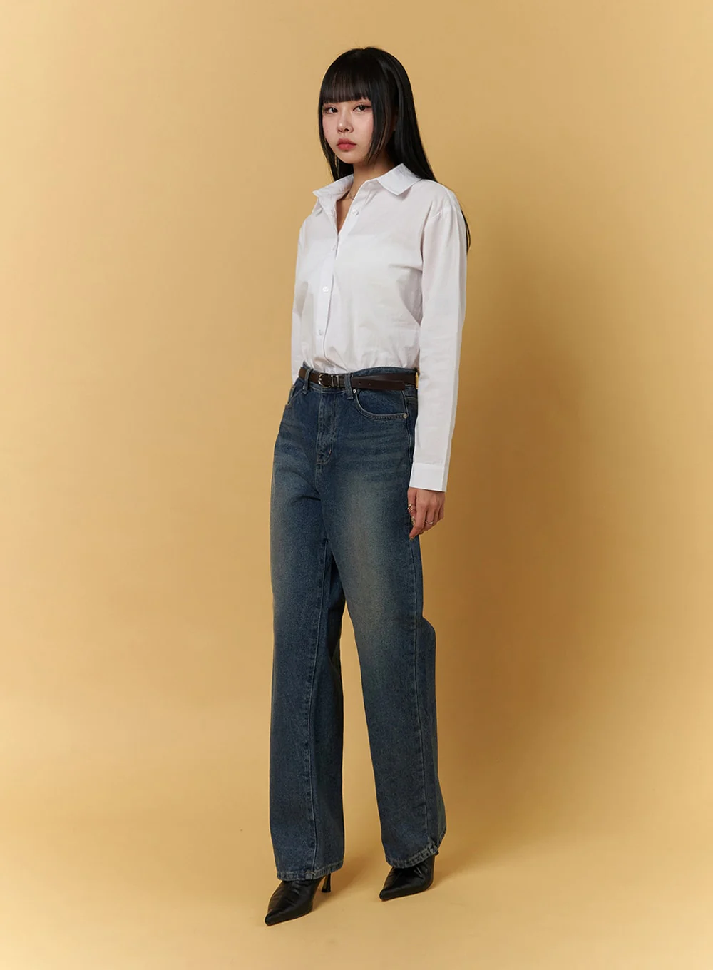 Basic Tailored Shirt CJ404 - Image 3