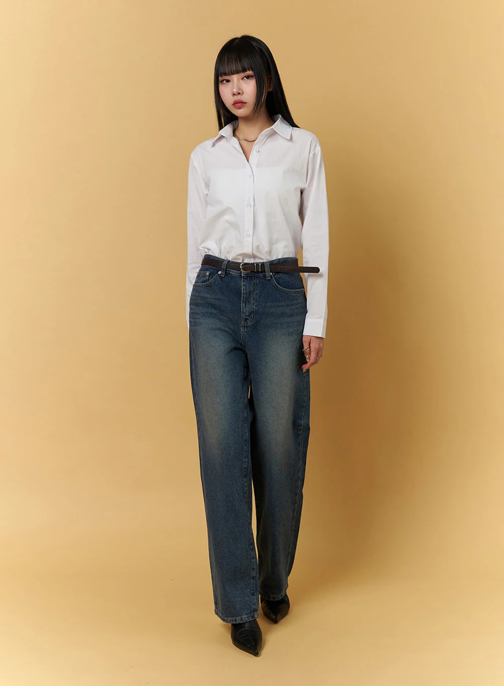 Basic Tailored Shirt CJ404 - Image 6