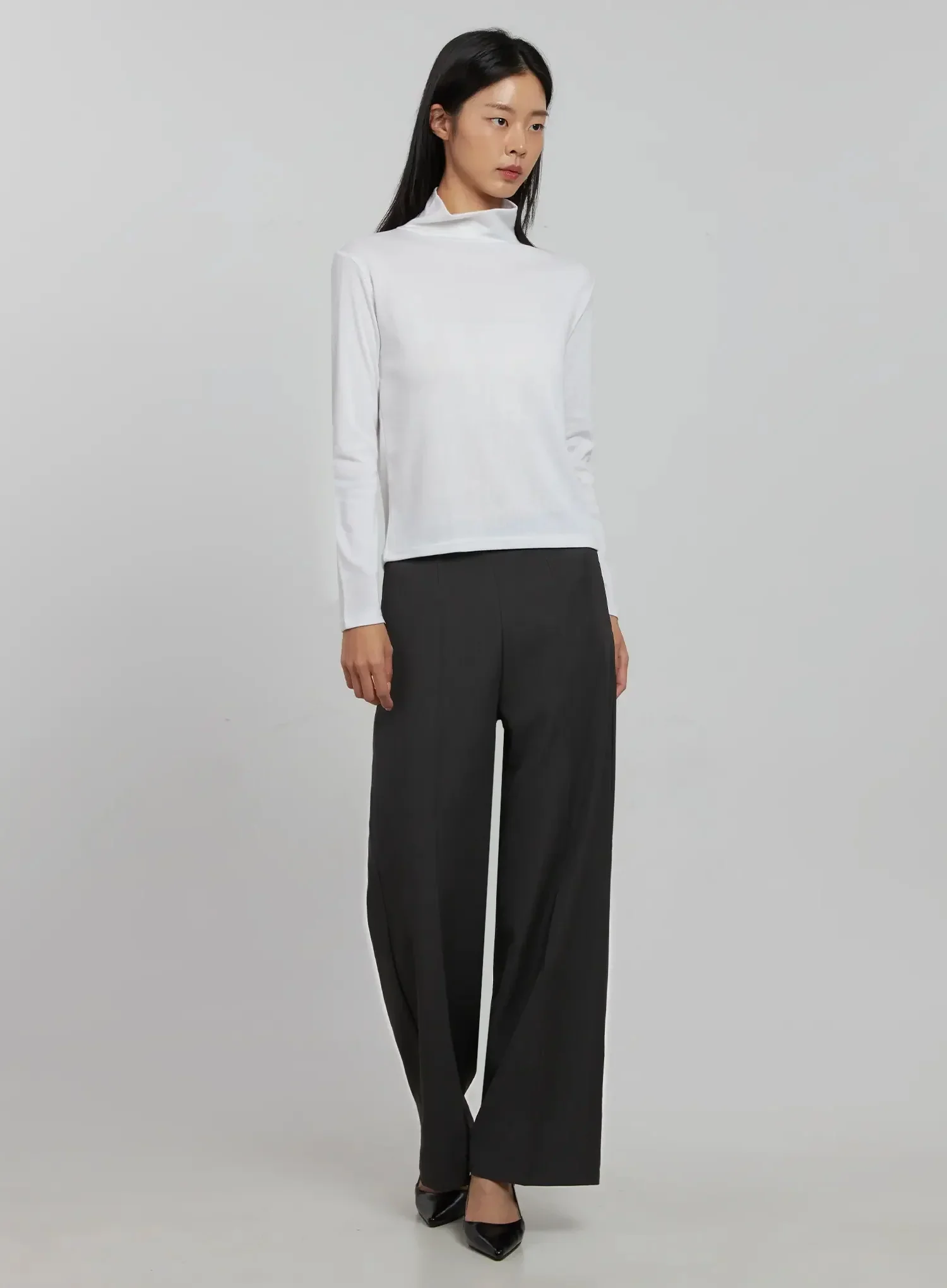 Basic Turtleneck Top IJ508 - Image 11