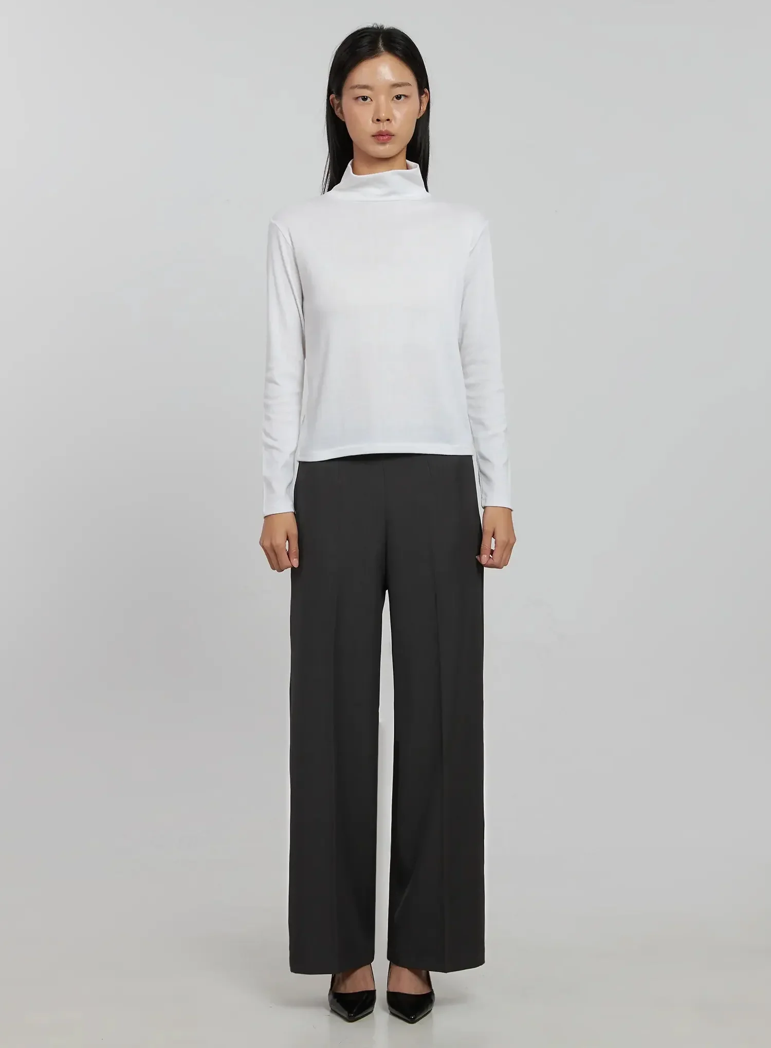 Basic Turtleneck Top IJ508 - Image 7