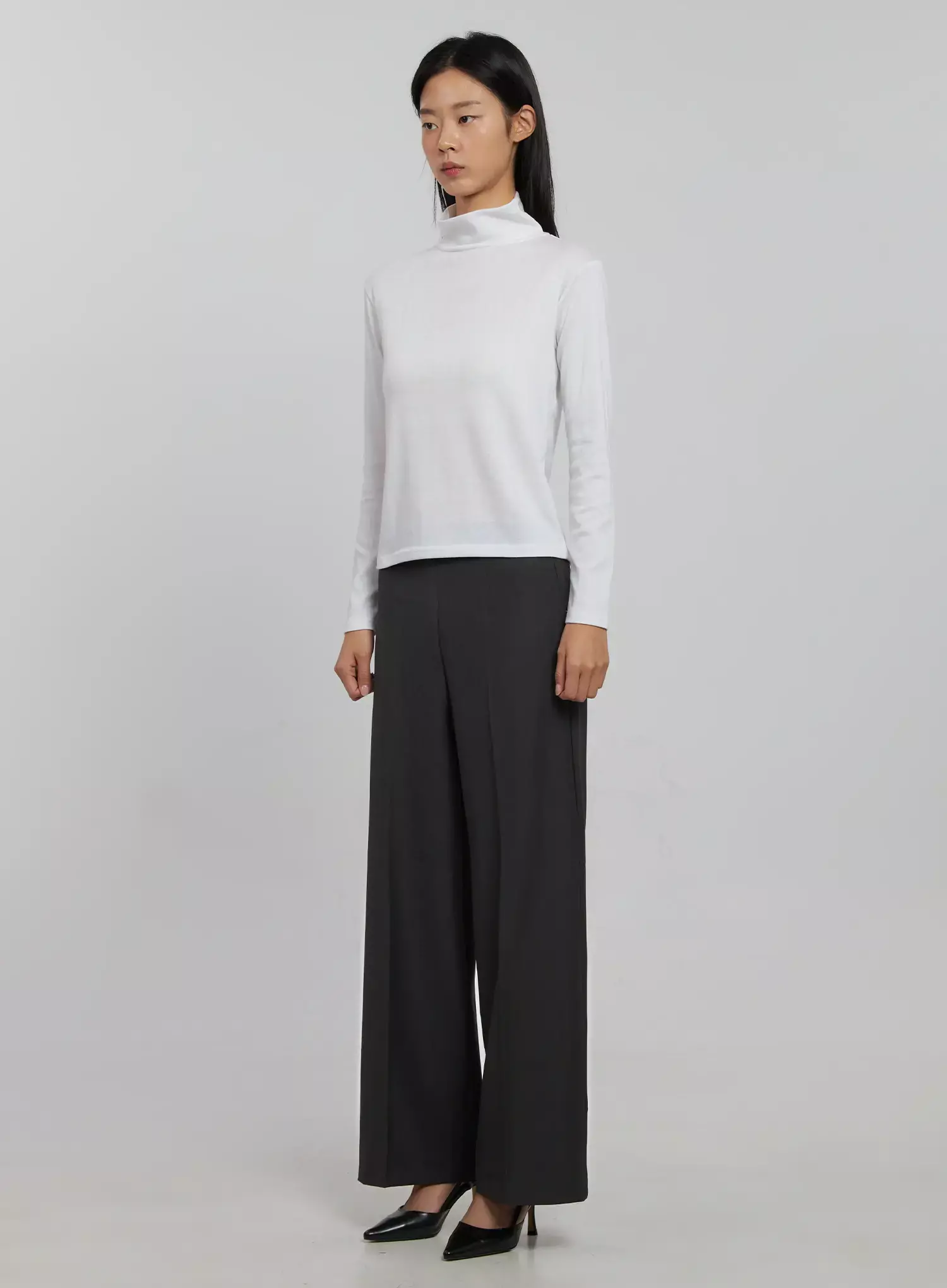 Basic Turtleneck Top IJ508 - Image 8