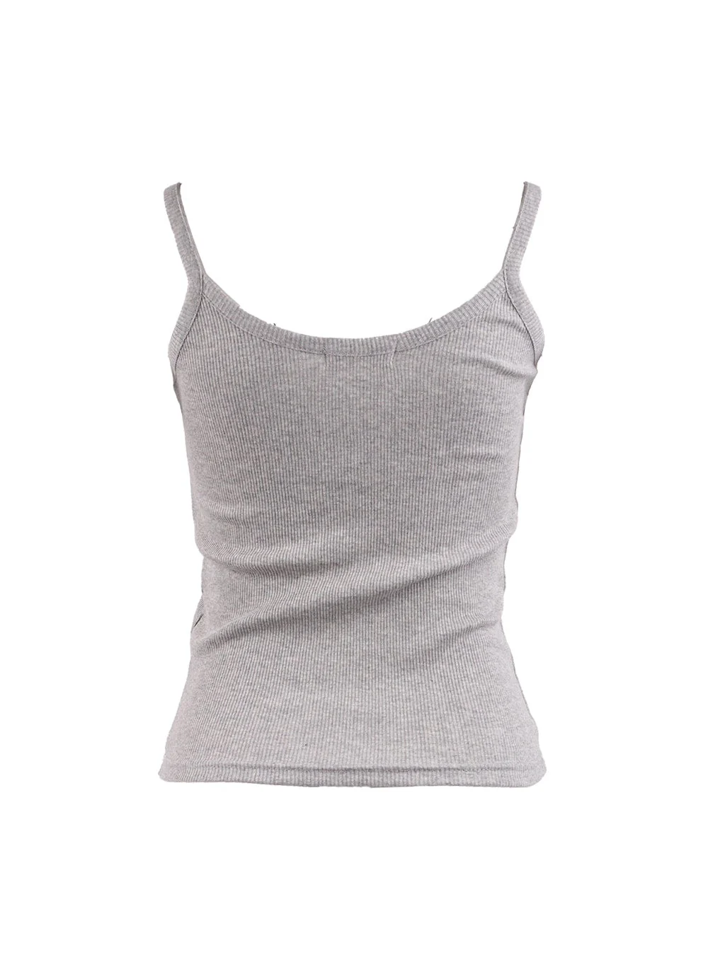 Basic U-Neck Snap Button Tank Top OJ424 - Image 6