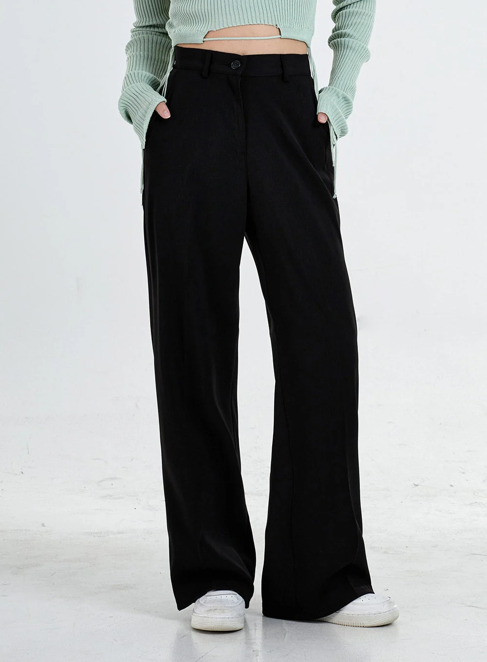 Basic Wide Tailored Pants CO06 - Image 12