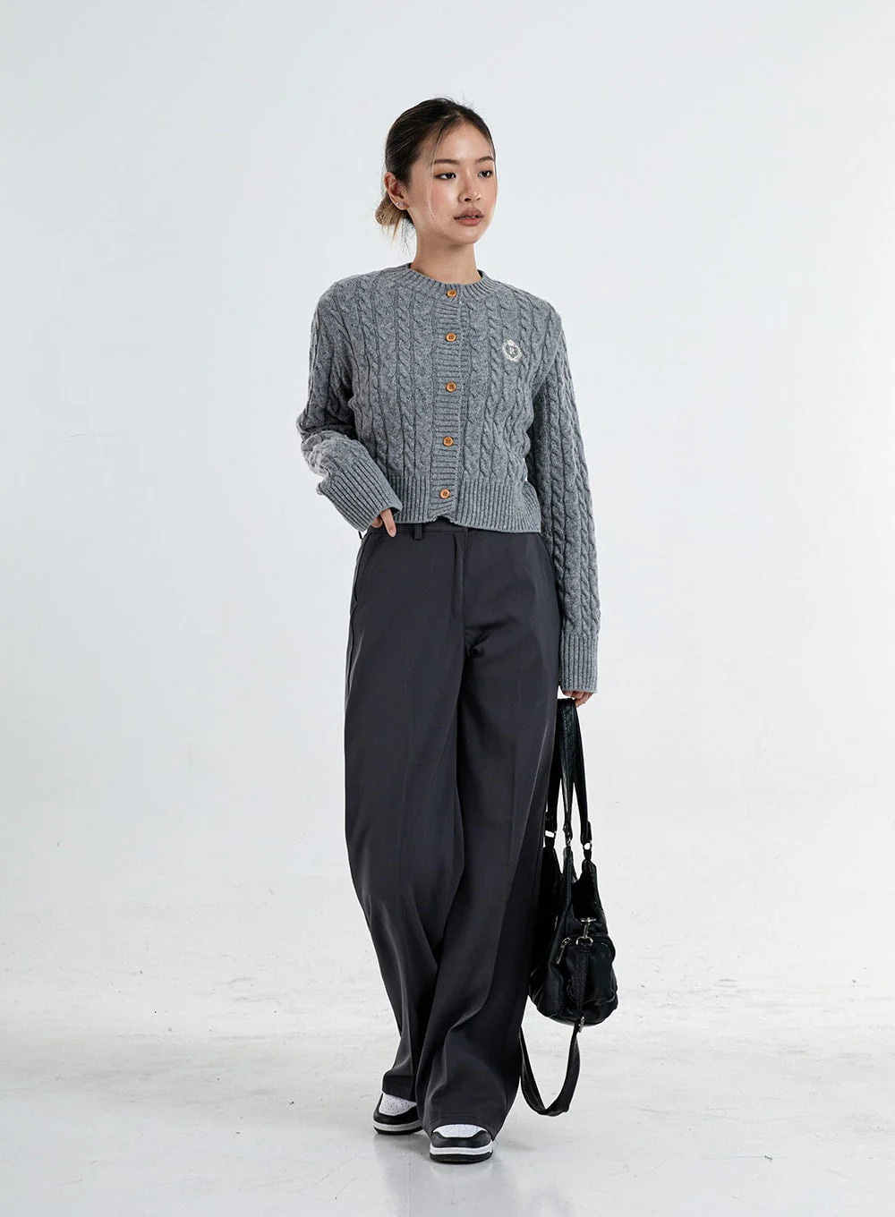 Basic Wide Tailored Pants CO06 - Image 4