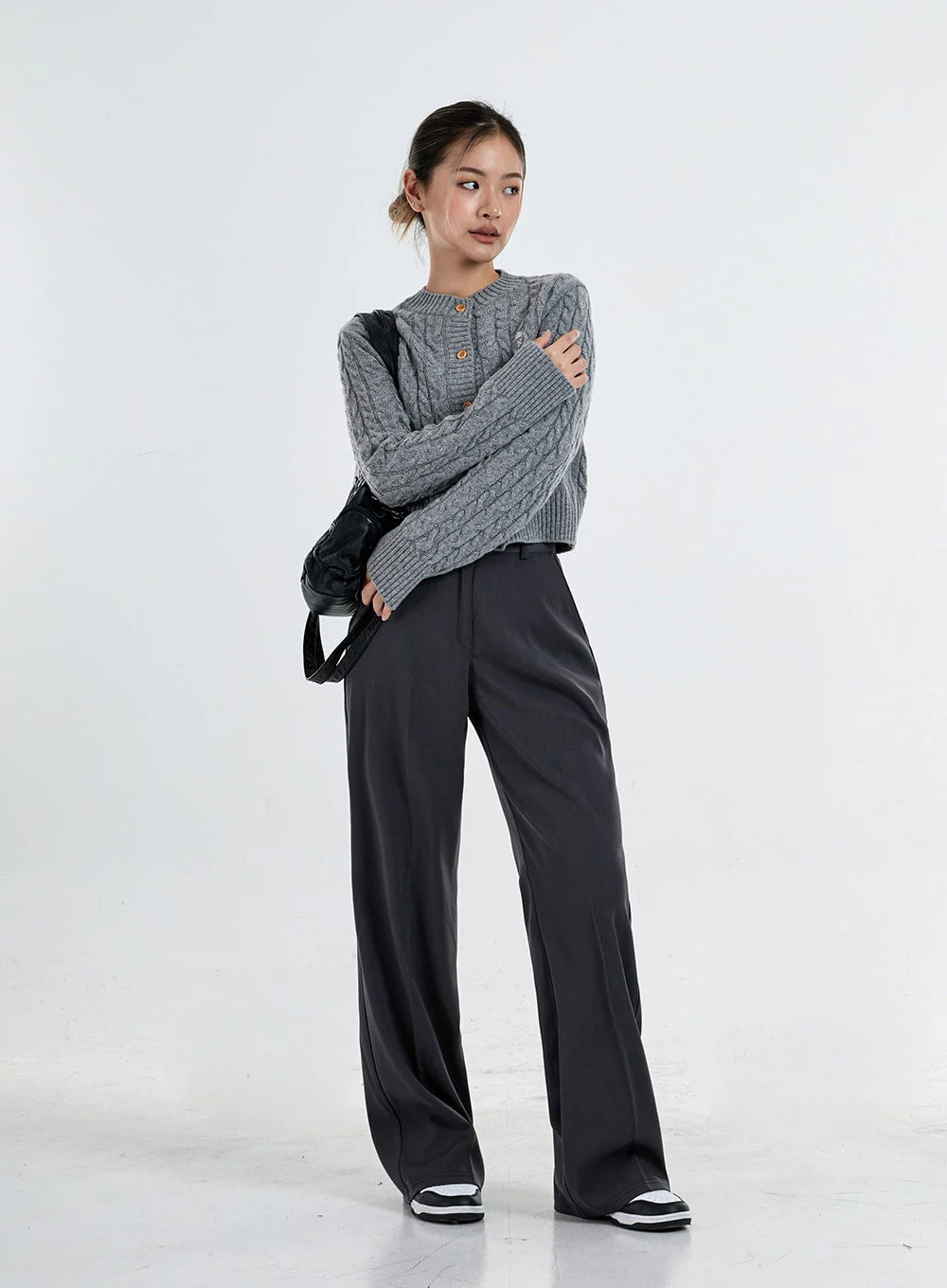 Basic Wide Tailored Pants CO06 - Image 7