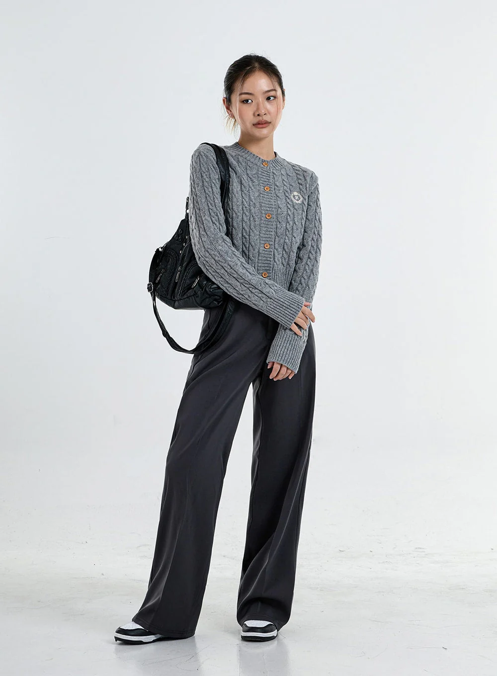 Basic Wide Tailored Pants CO06 - Image 8