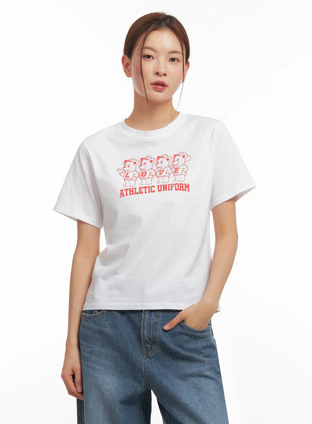 Bear Graphic Tee IM513 - Image 14