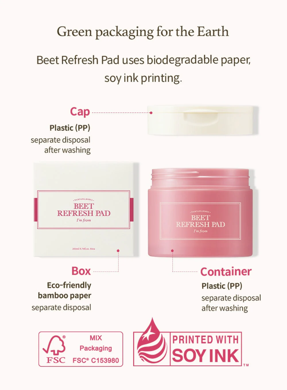 Beet Refresh Pad (260ml) - Image 22