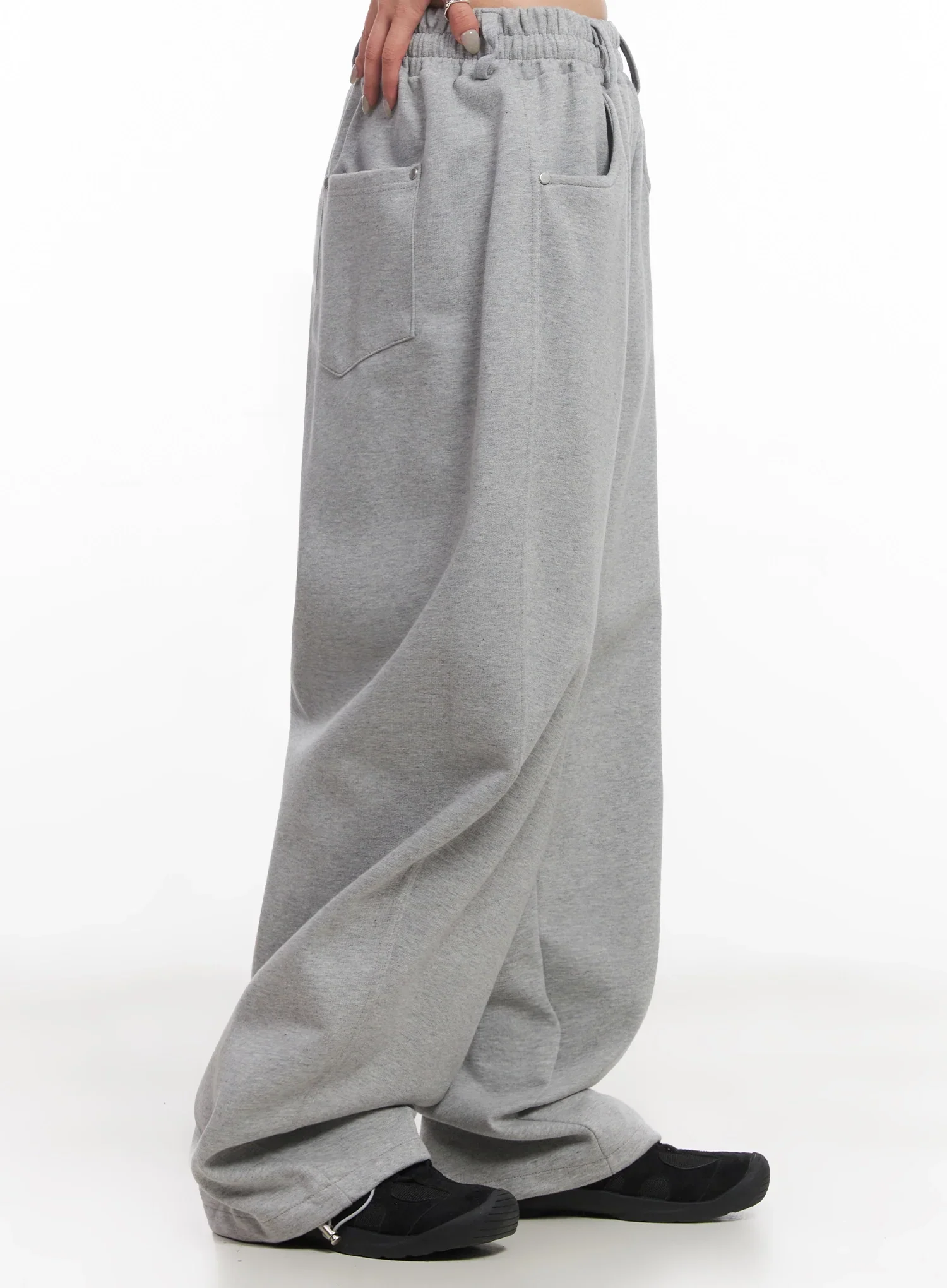 Belted Sweatpant Joggers IC503 - Image 11