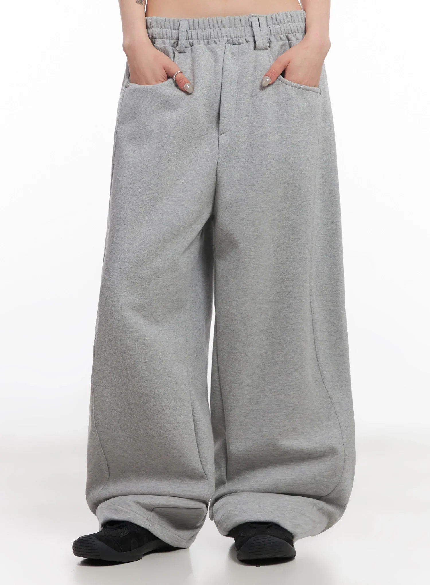 Belted Sweatpant Joggers IC503 - Image 3