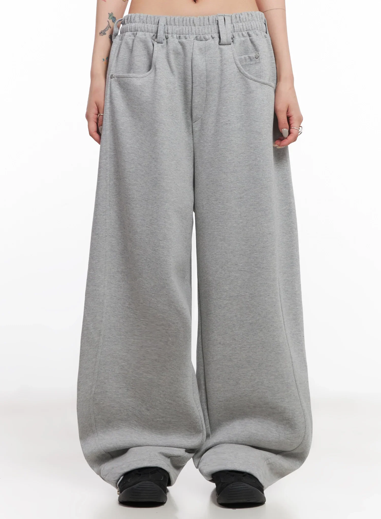 Belted Sweatpant Joggers IC503 - Image 7