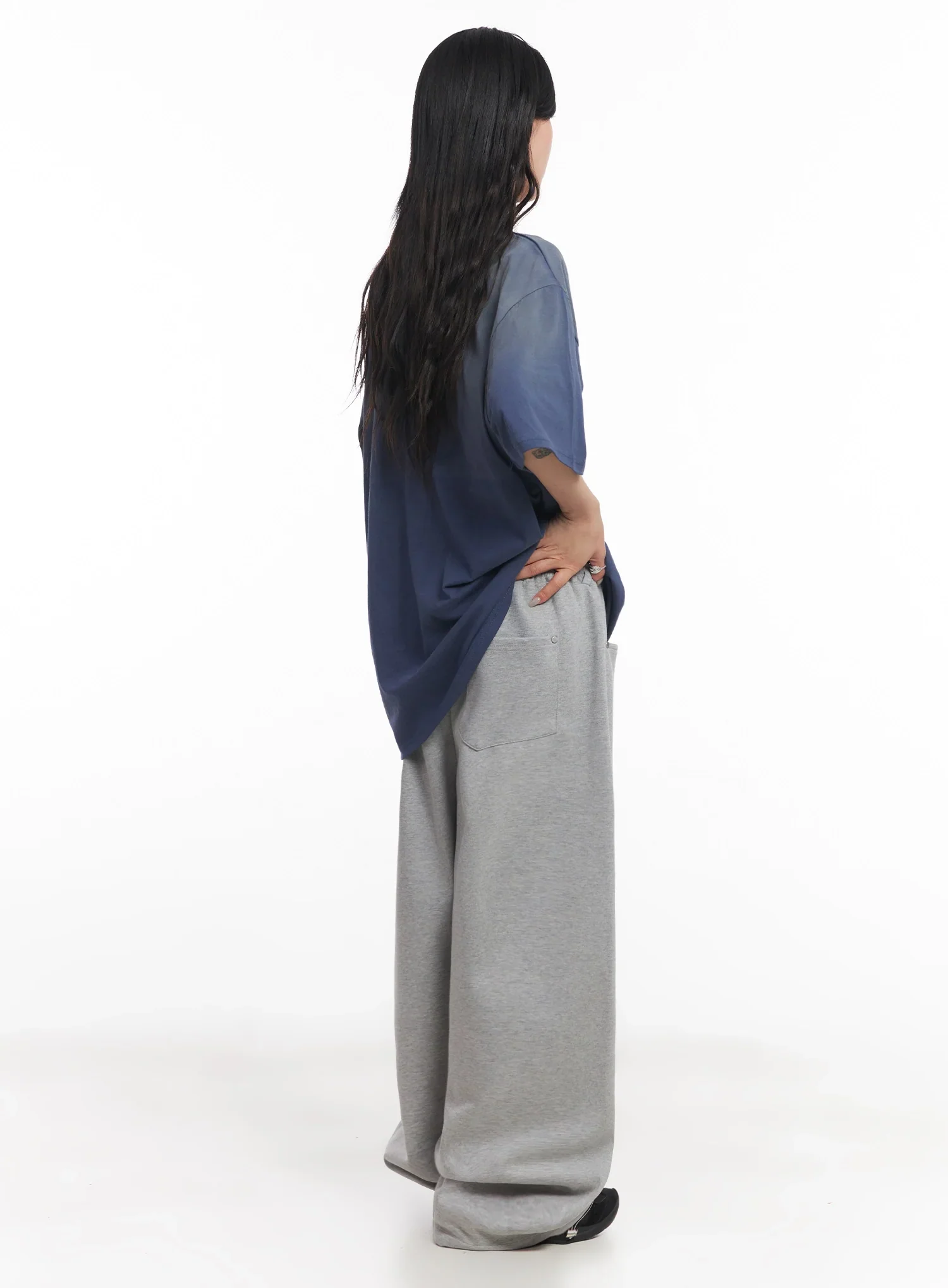 Belted Sweatpant Joggers IC503 - Image 9