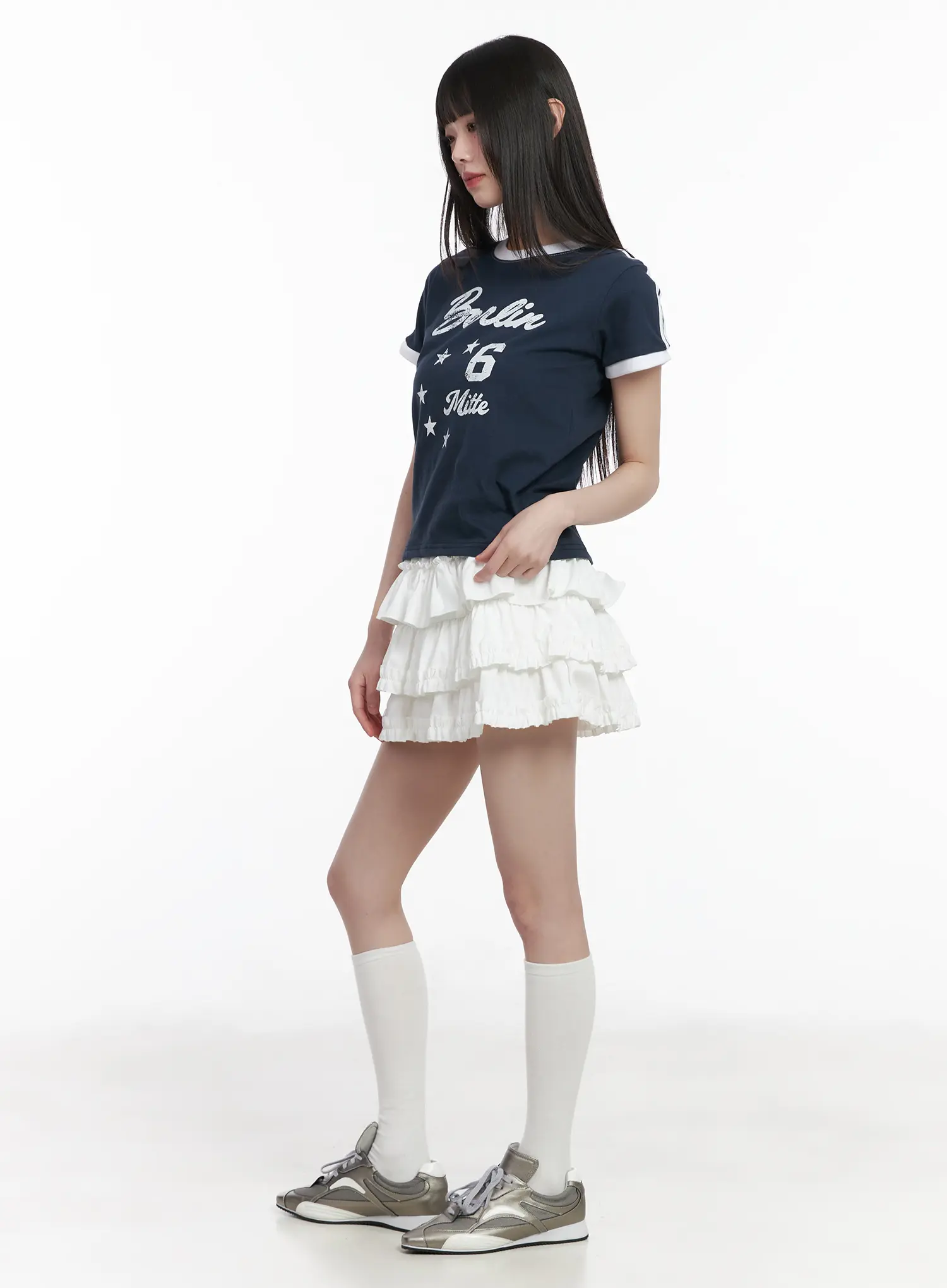 Berlin Track Ringer Tee CM524 - Image 4