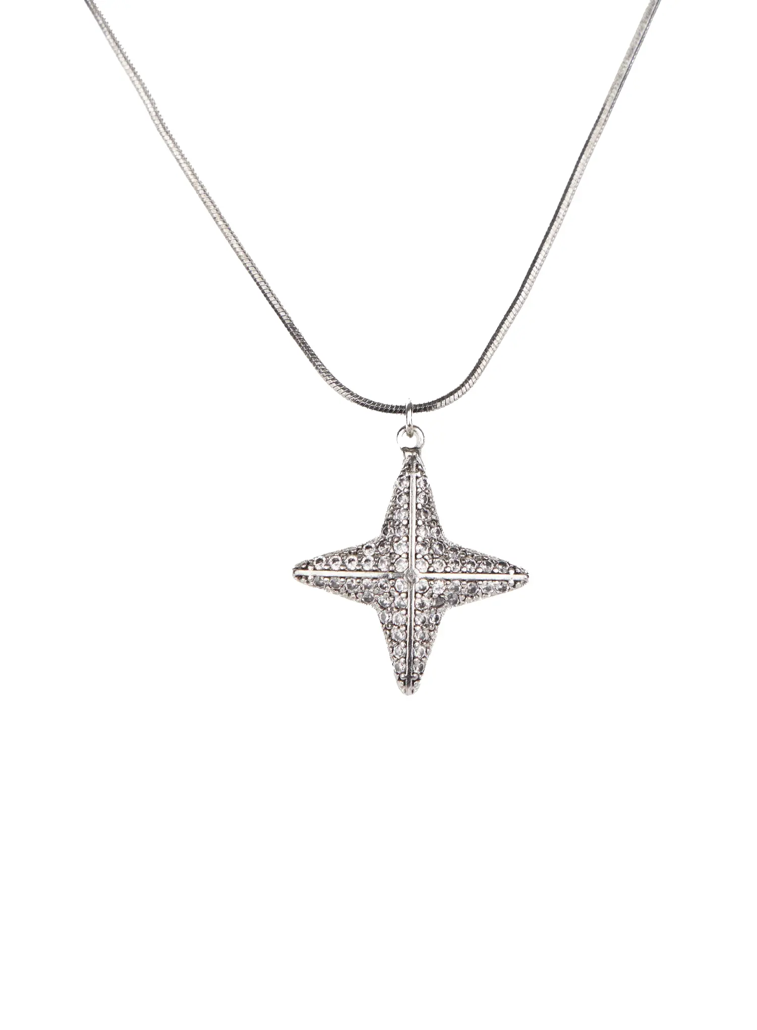 Big Heart Necklace CJ523 - Image 7