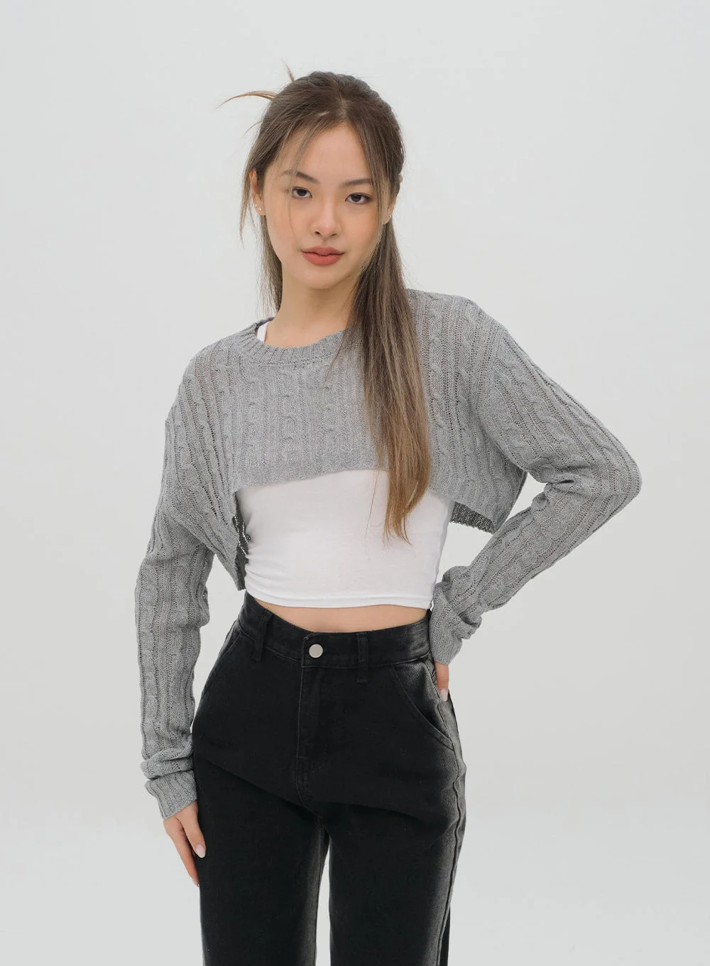 Black Jeans C1002 - Image 11