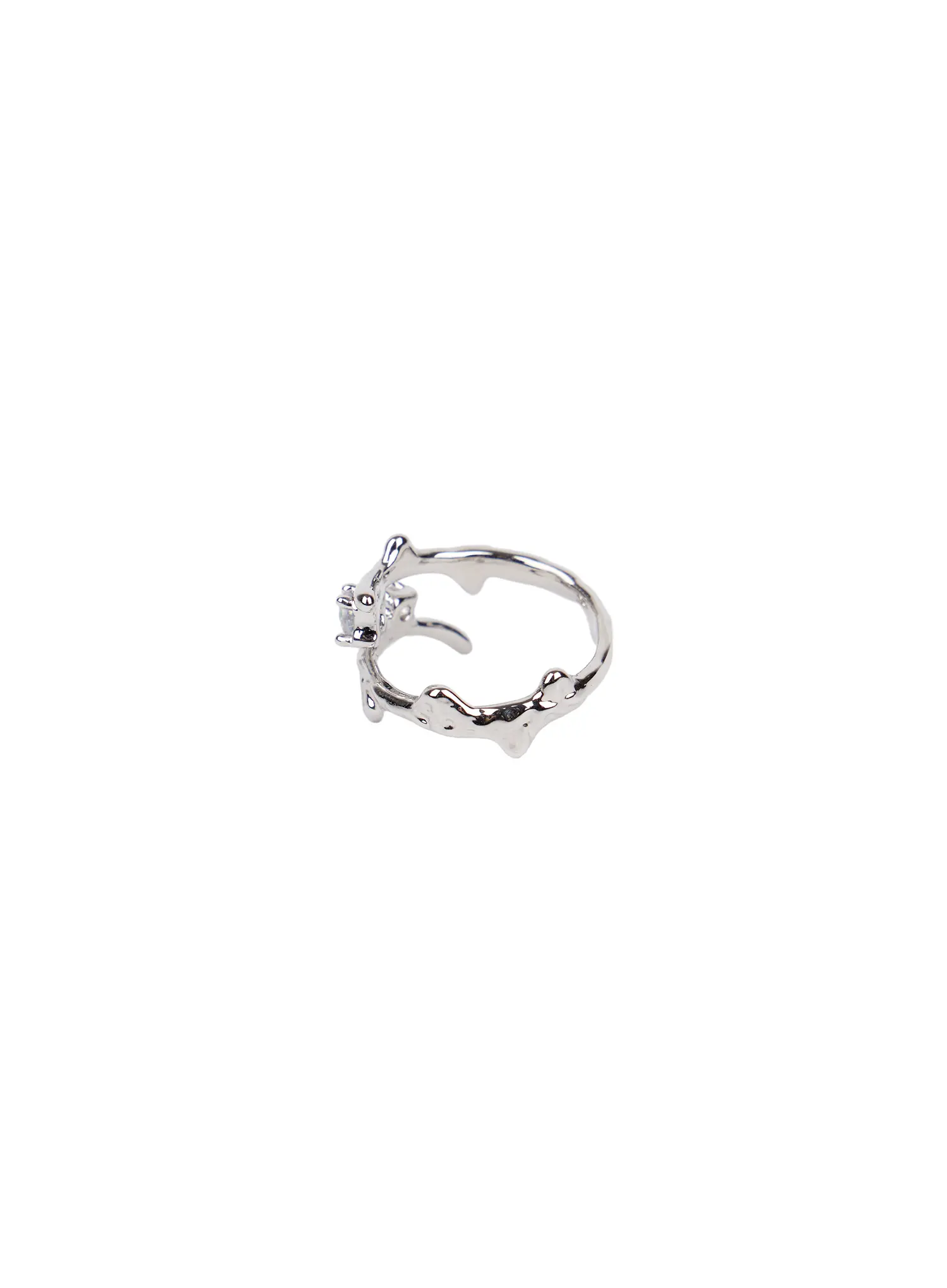 Blue Cubic Ring CA508 - Image 5