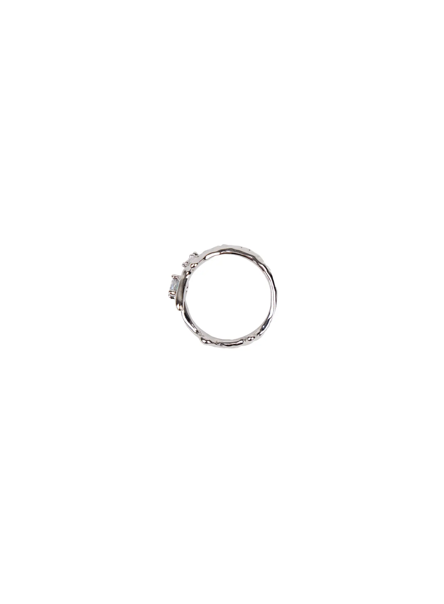 Blue Cubic Ring CA508 - Image 6