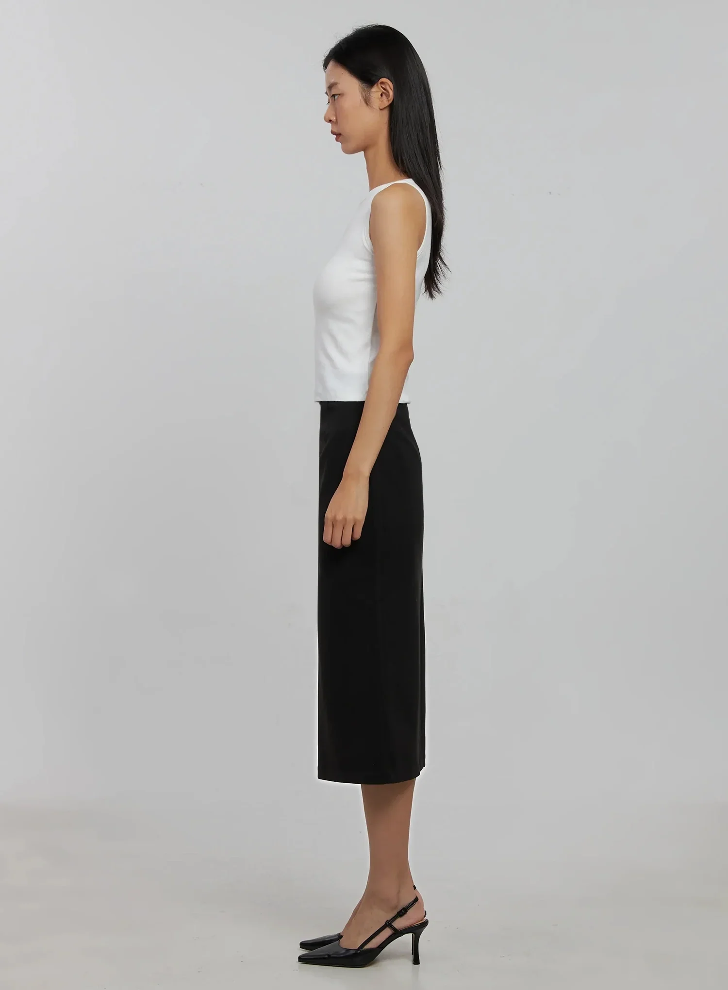 Boatneck Crop Tank Top IJ508 - Image 8