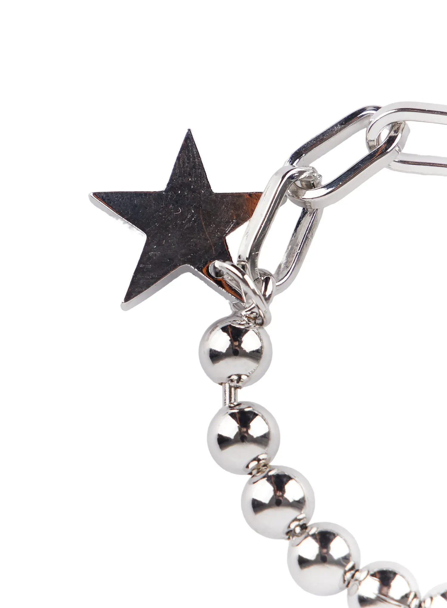 Bold Star Bead Bracelet F502 - Image 4