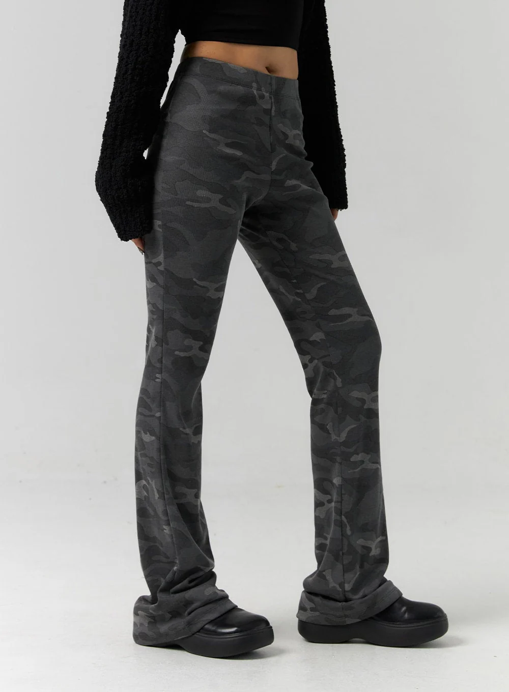 Bootcut Camo Slim Pants CS318 - Image 2