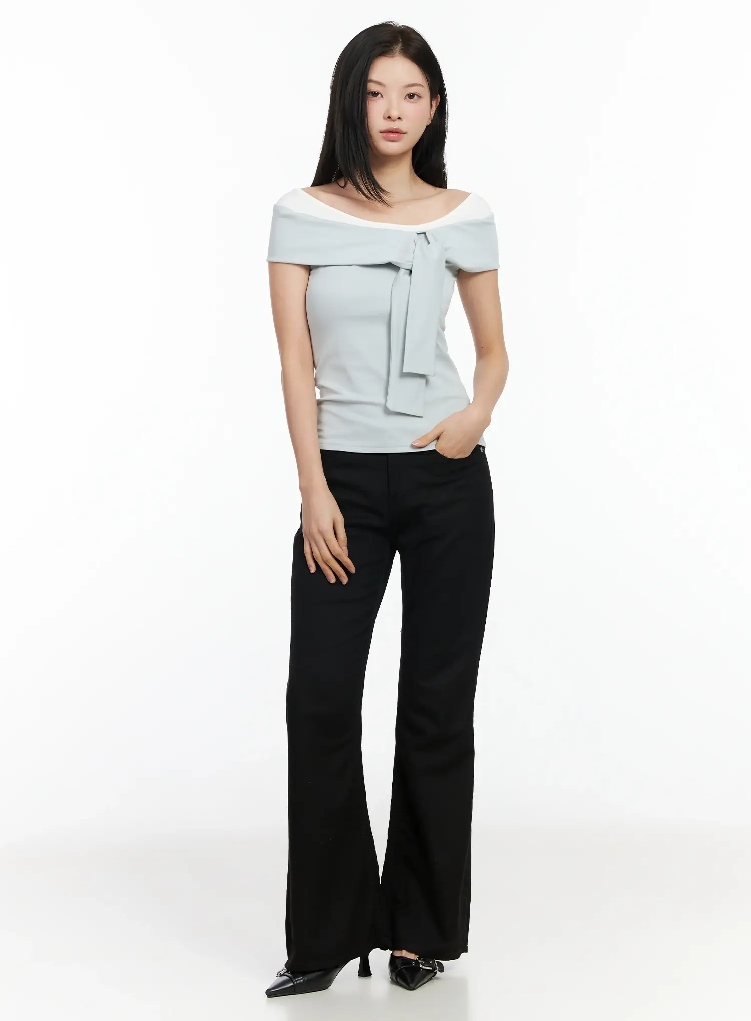 Bootcut Summer Pants IM524 - Image 8