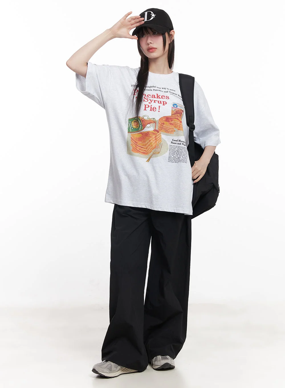 Breakfast Mood Oversized Tee CY521 - Image 2