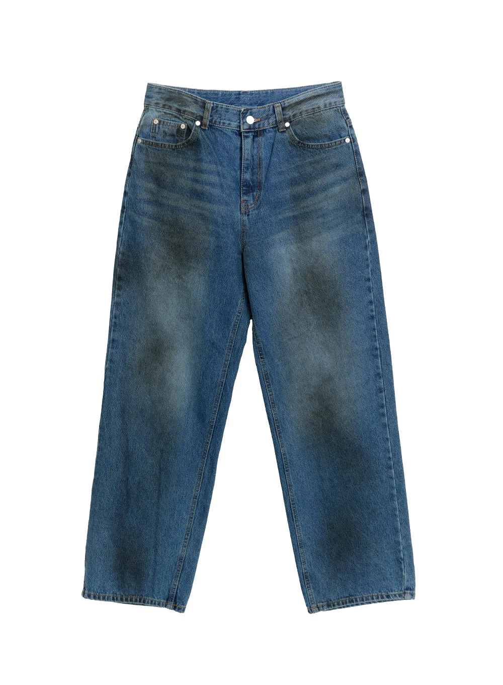 Brianna Dark Washed Wide-Leg Jeans IF510 - Image 13
