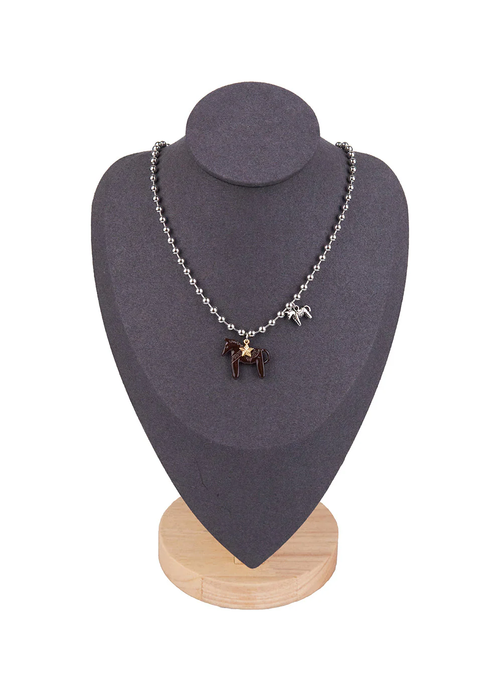Brown Horse Necklace CJ521 - Image 5