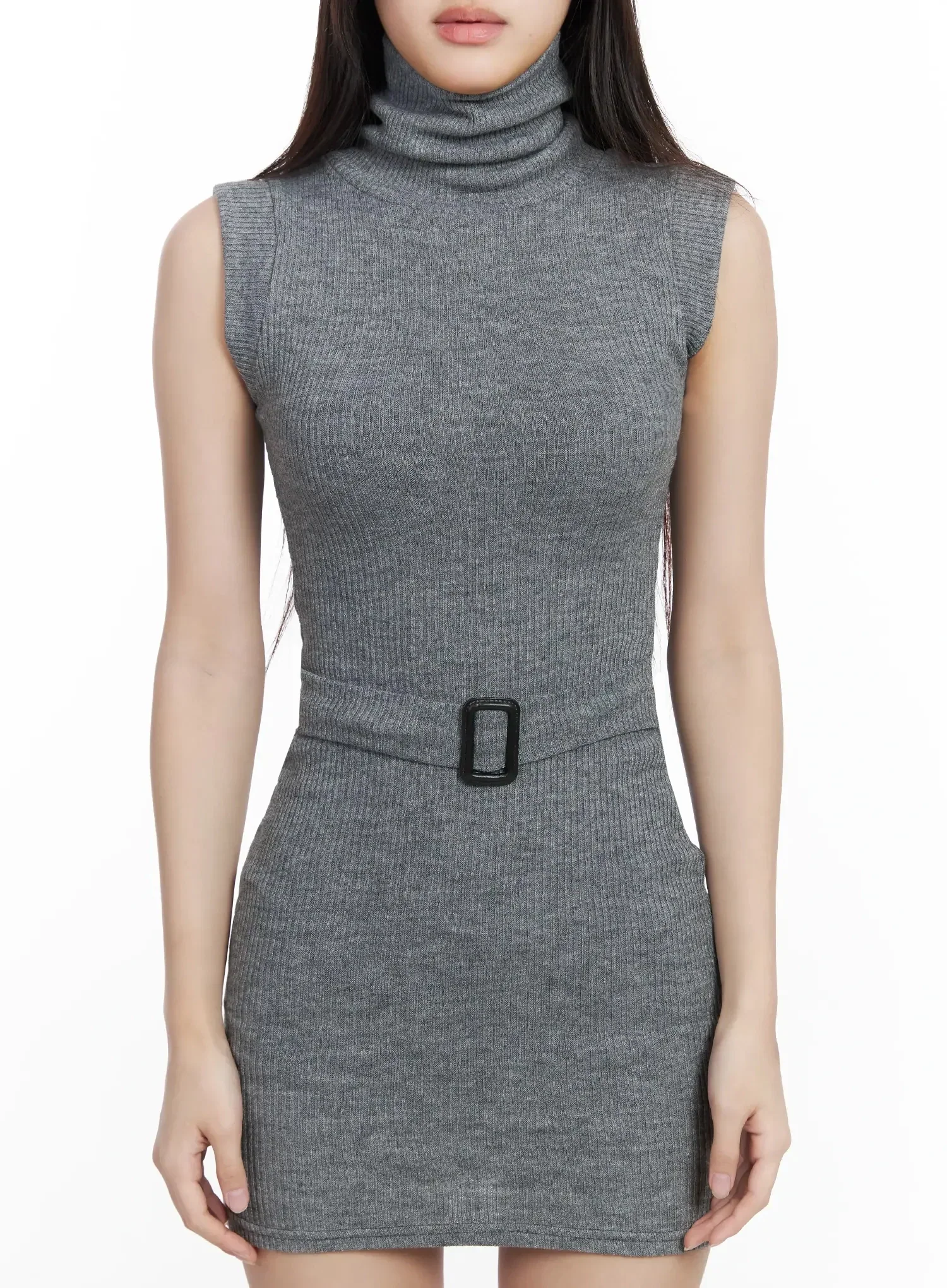 Buckle Knit Dress and Cardigan Set IM506 - Image 10