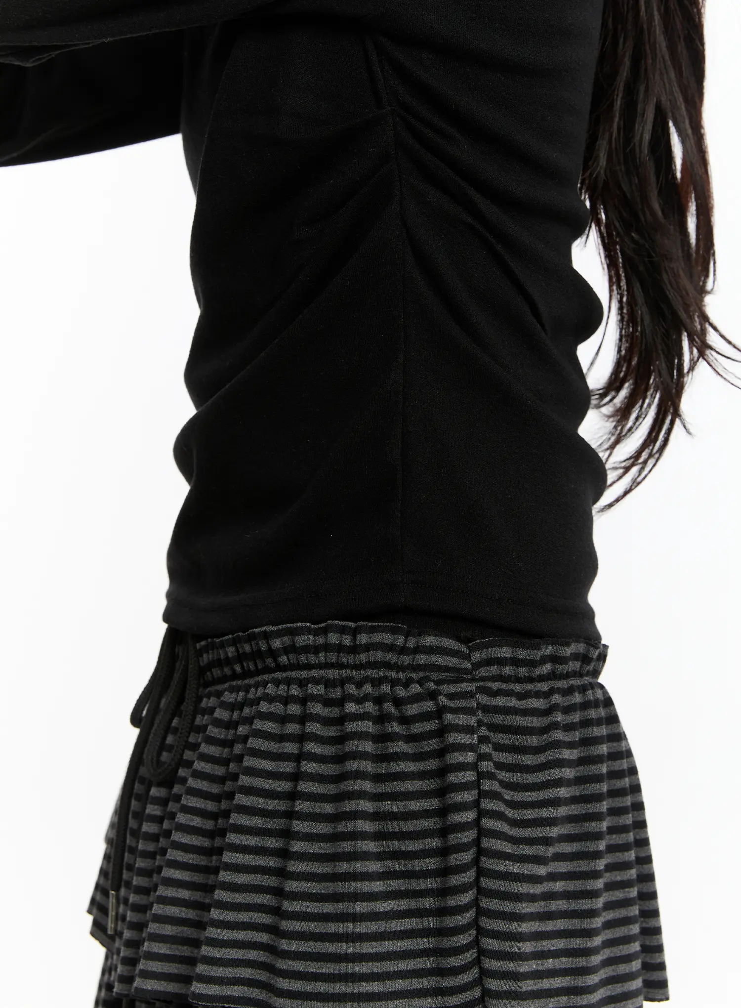 Button Accent Long Sleeve Top CM510 - Image 5