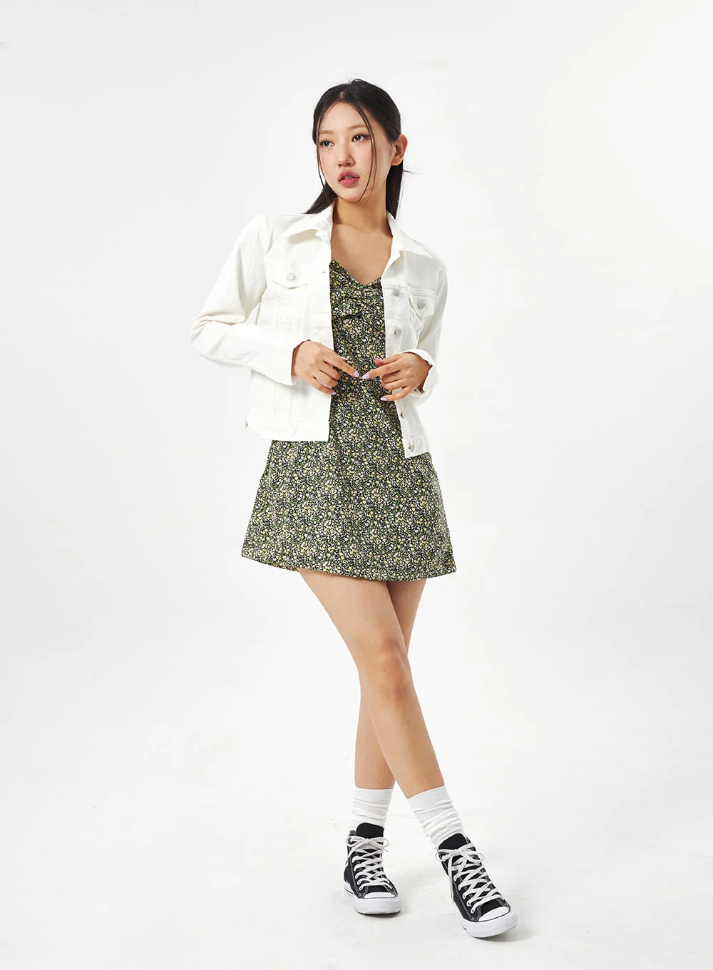 Button Cotton Jacket CA314 - Image 12