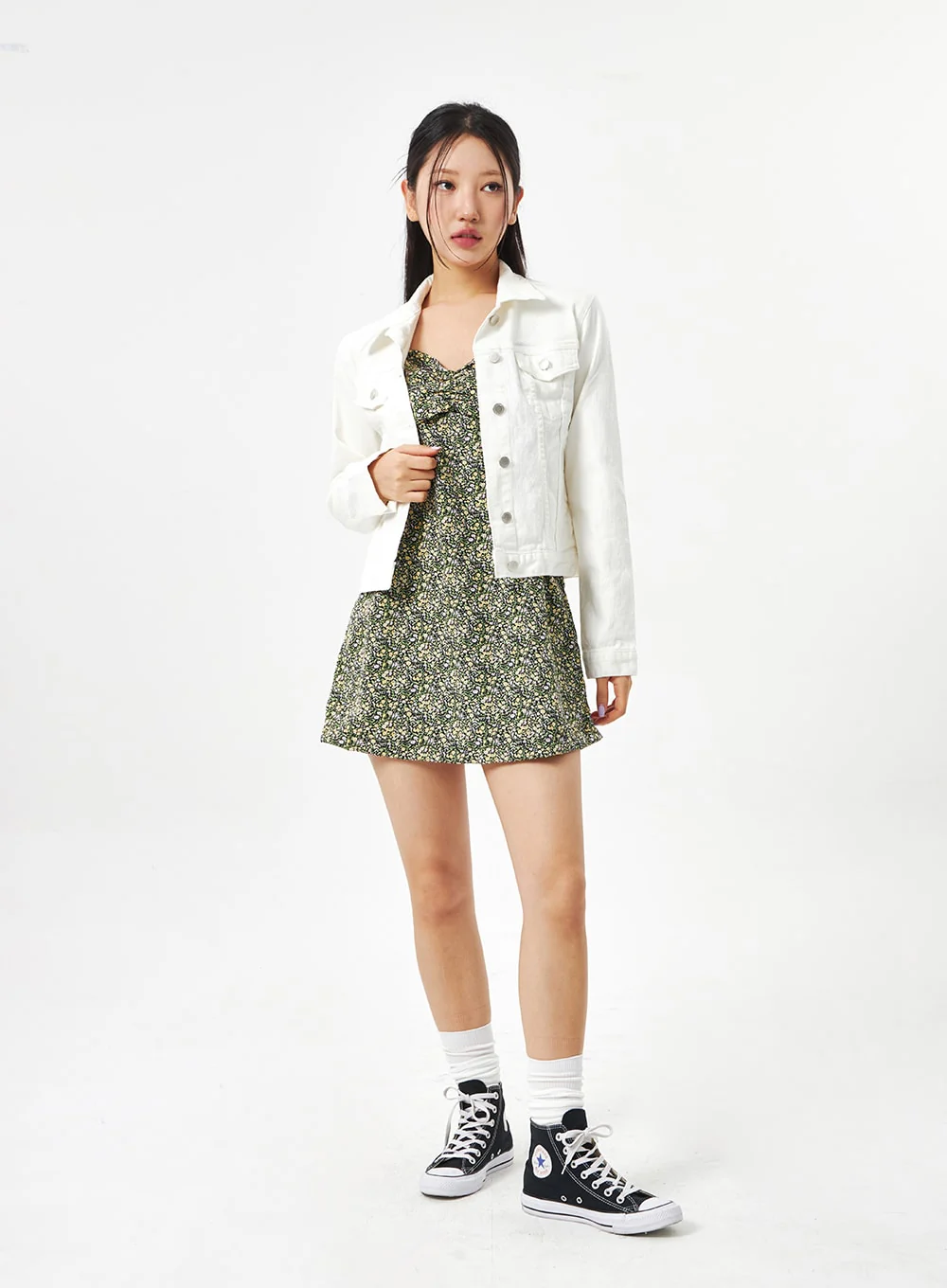 Button Cotton Jacket CA314 - Image 3