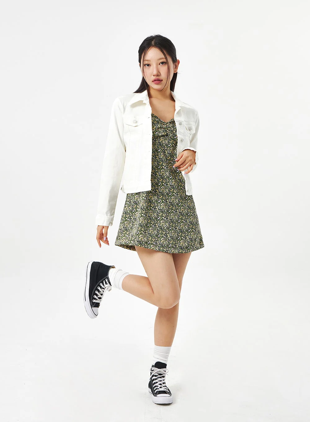 Button Cotton Jacket CA314 - Image 7