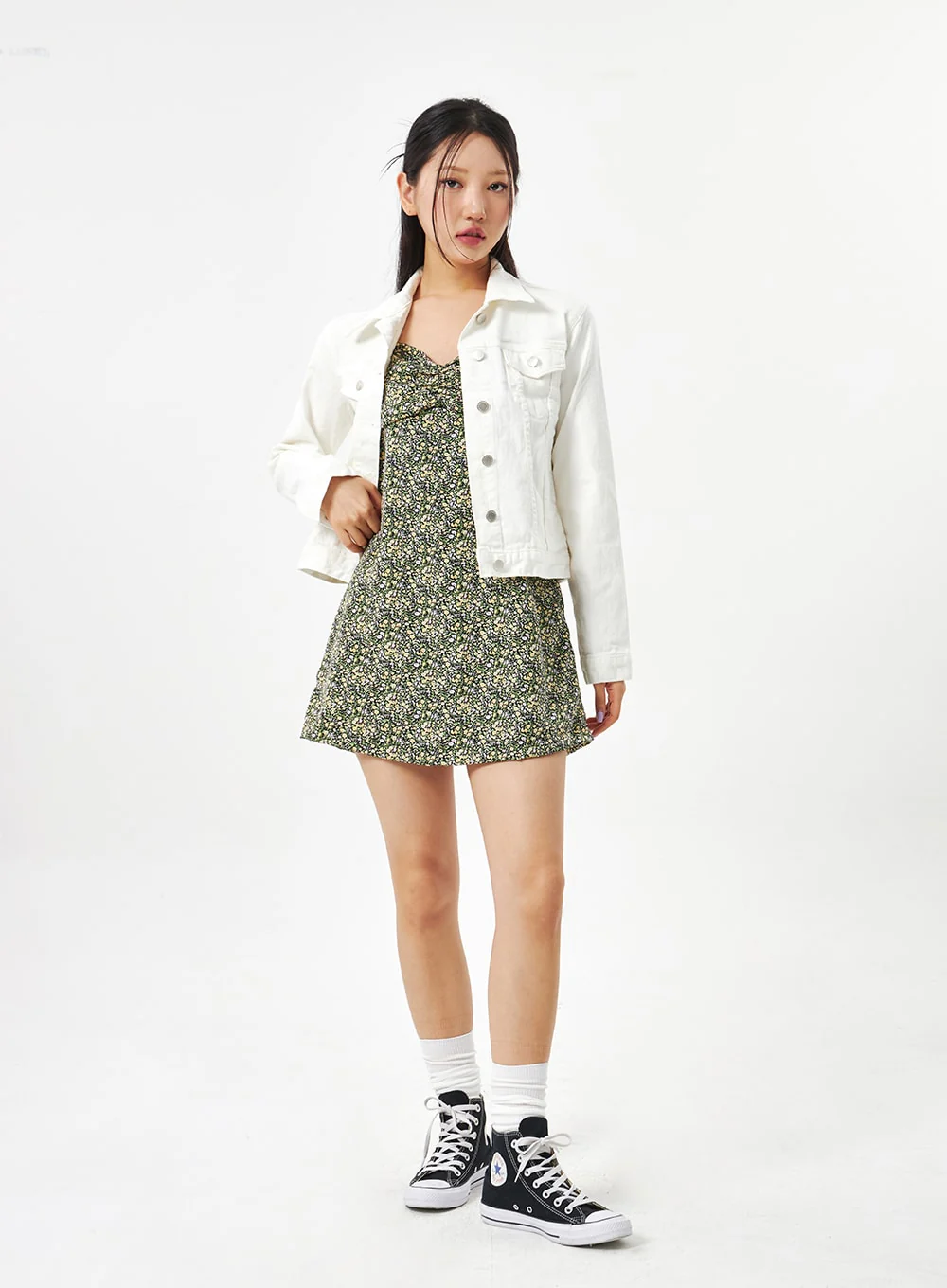 Button Cotton Jacket CA314 - Image 9