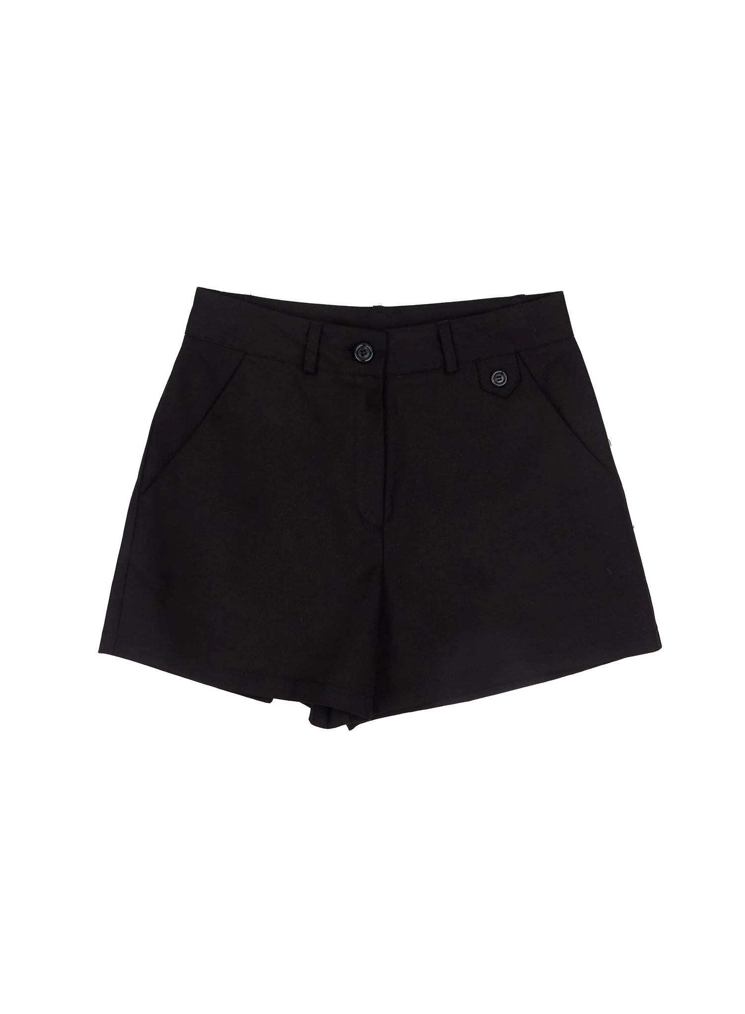 Button Detail Cotton Shorts IM524 - Image 11