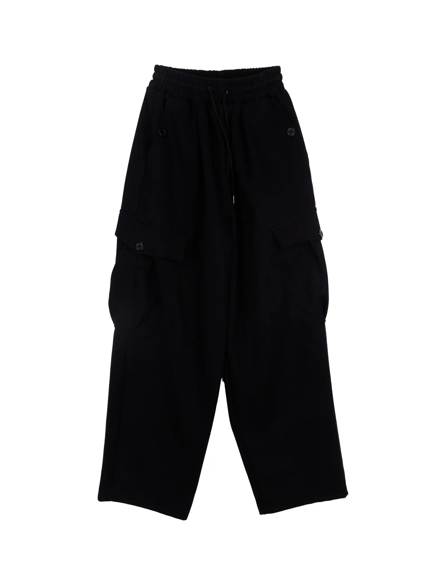 Button Wide Leg Cargo Sweatpants CF509 - Image 11