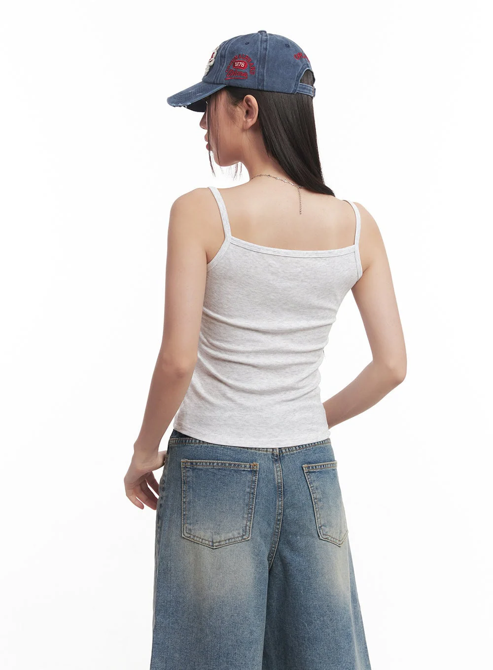 Buttoned Cami Top CM528 - Image 7