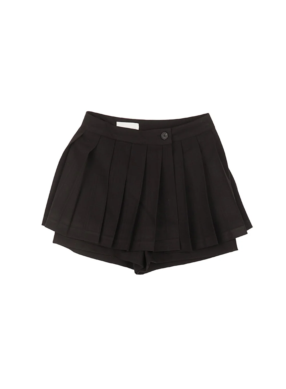 Buttoned Pleated Mini Skort CM513 - Image 9