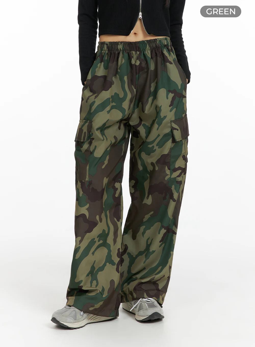 Camo Cargo Baggy Pants (UNISEX) CF423 - Image 8