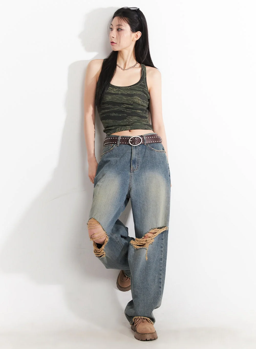 Camo Chic Tank Top CA514 - Image 2