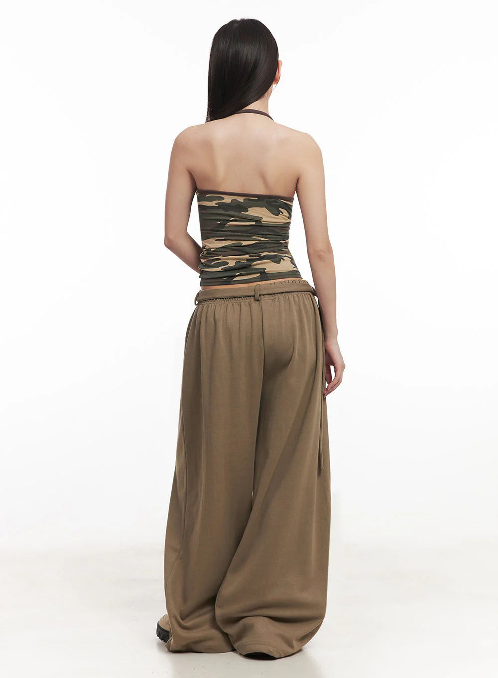 Camo Halter-Neck Cami Top IM528 - Image 13