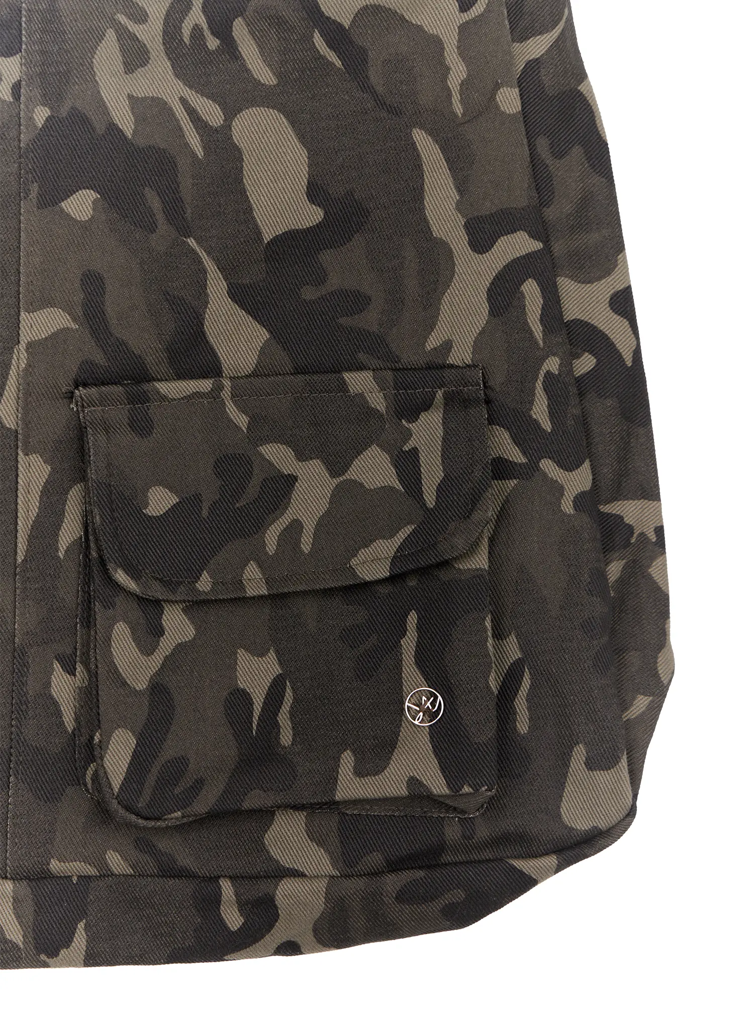Camo Shoulder Bag with Utility Pockets IO 528 - Image 8
