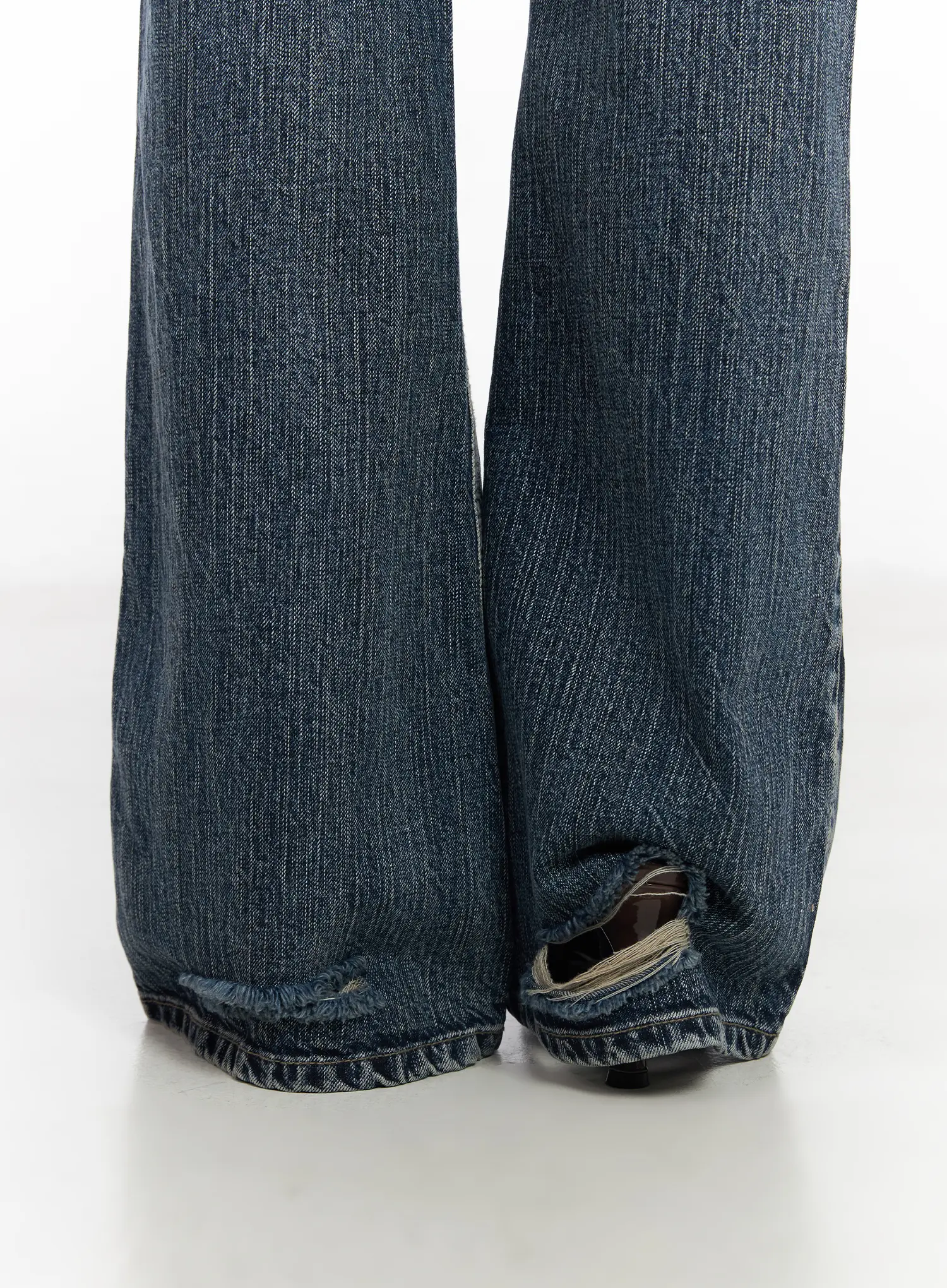 Carey Vintage Washed Bootcut Flared Jeans CM526 - Image 6