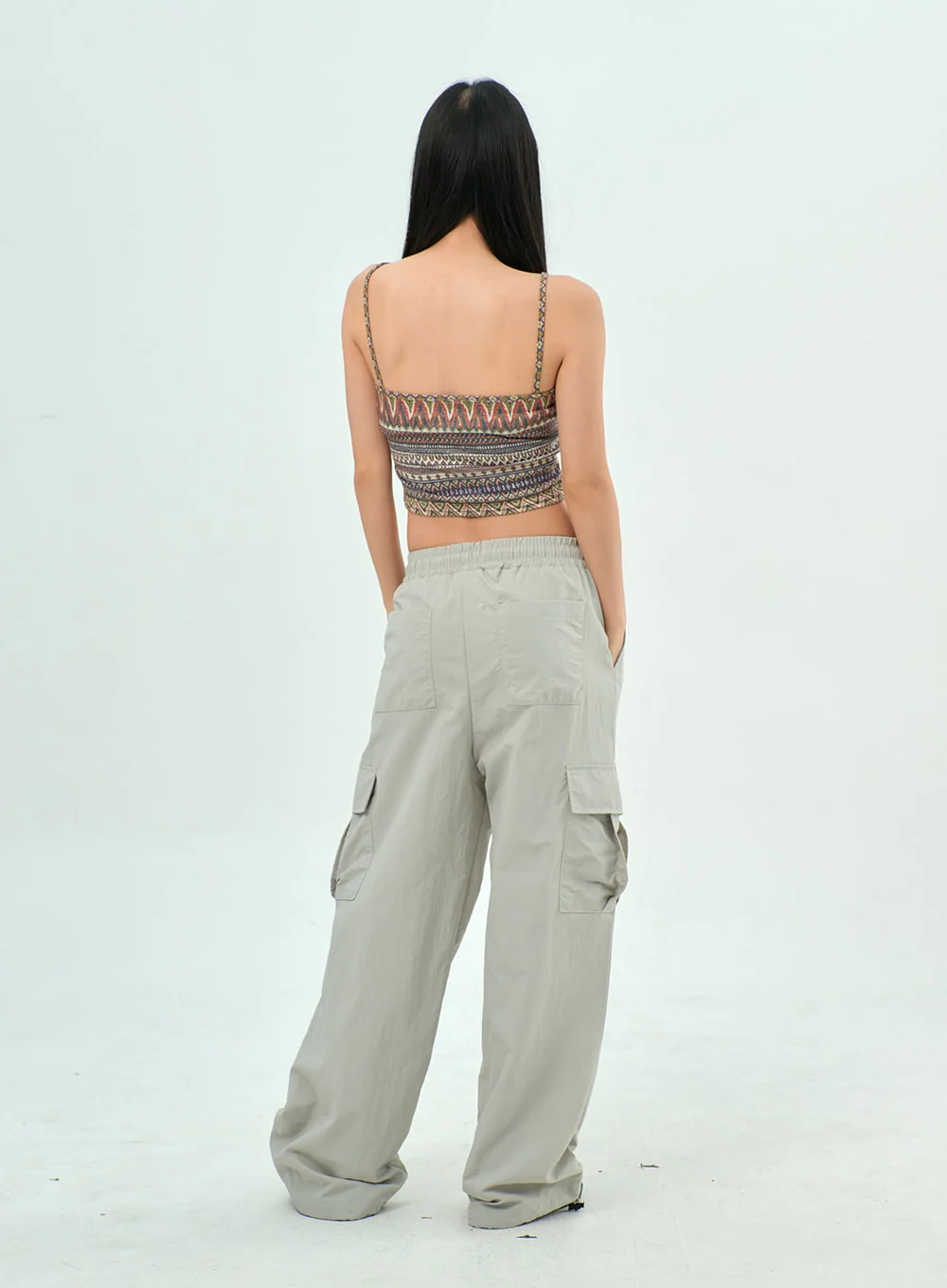 Cargo Nylon Pants BY303 - Image 11