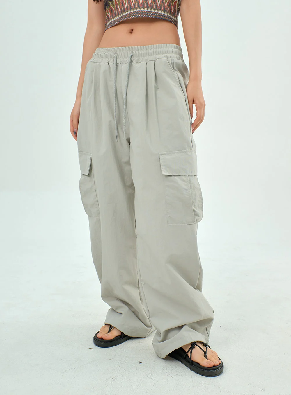 Cargo Nylon Pants BY303 - Image 12