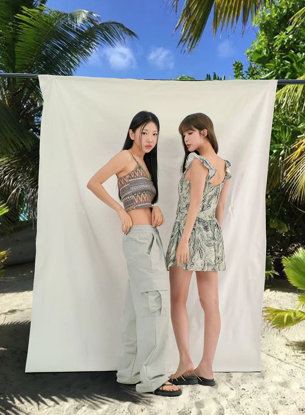 Cargo Nylon Pants BY303 - Image 3