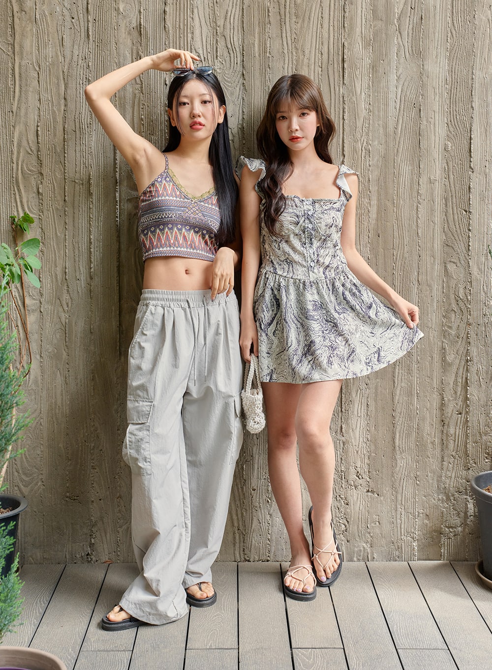 Cargo Nylon Pants BY303 - Image 4