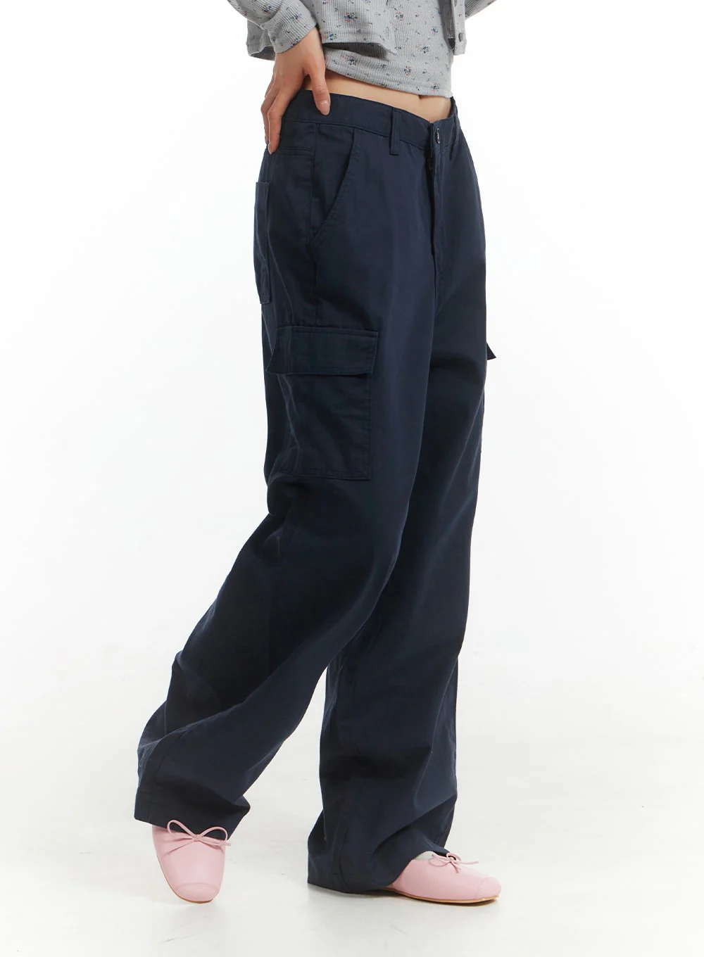 Cargo Straight Leg Pants OM404 - Image 2