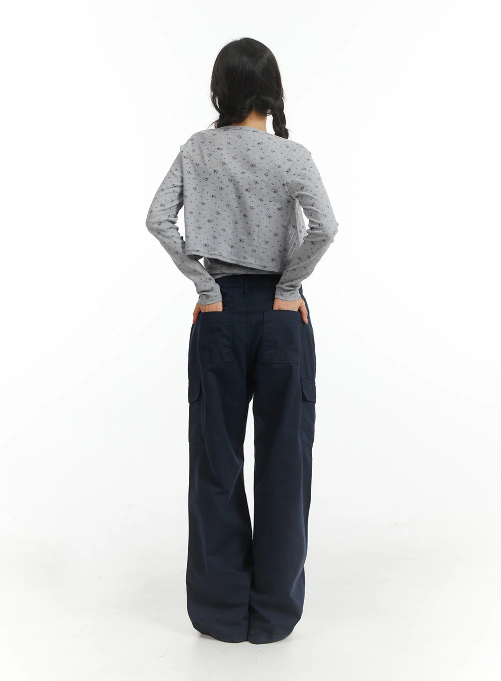 Cargo Straight Leg Pants OM404 - Image 6
