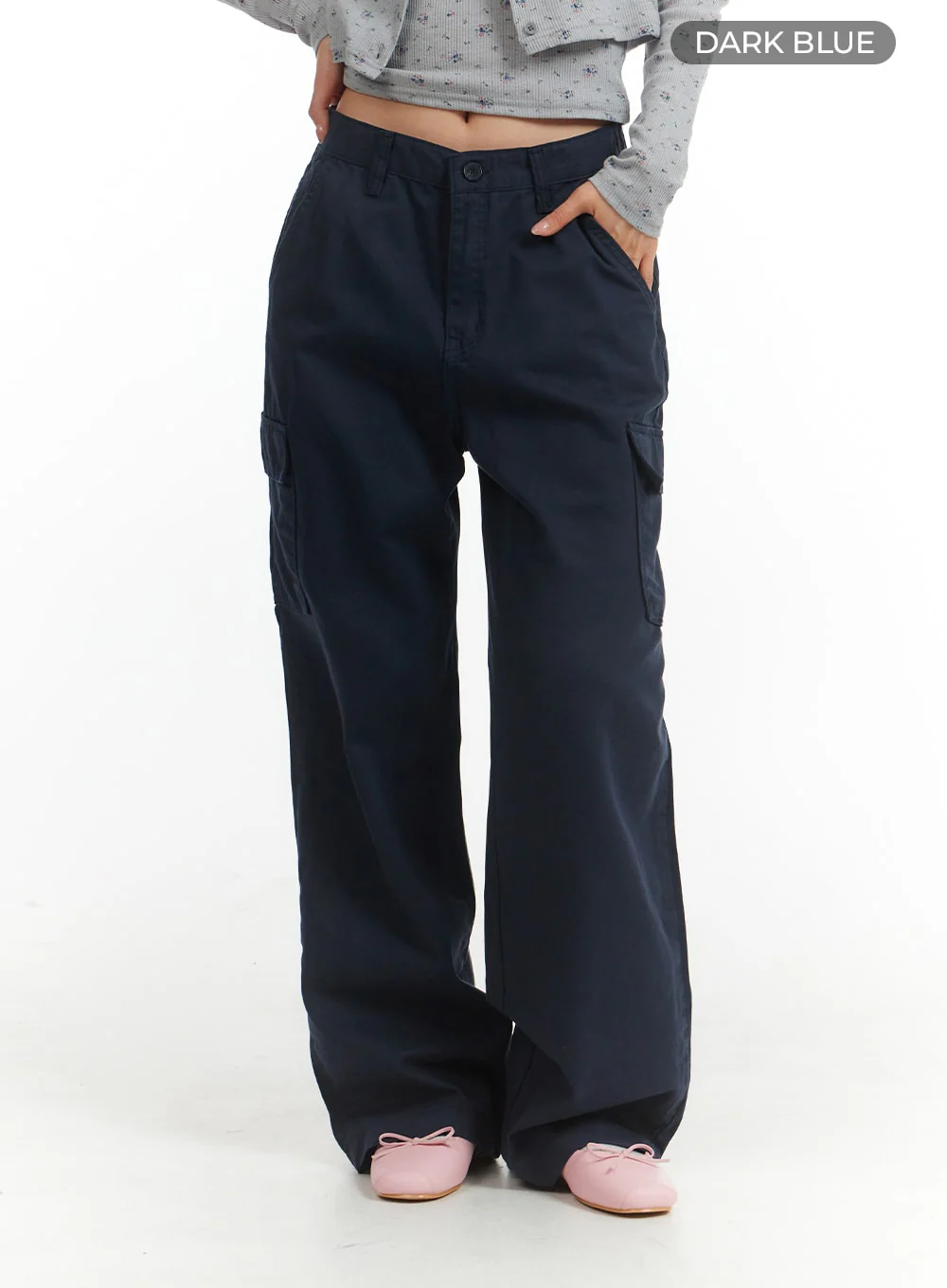 Cargo Straight Leg Pants OM404 - Image 7